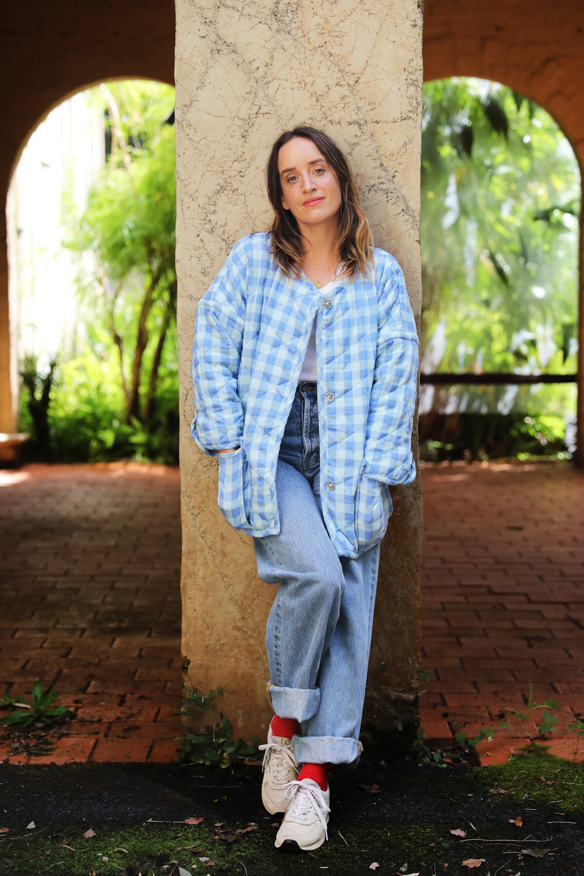 Cactus Flower Quilted Jacket