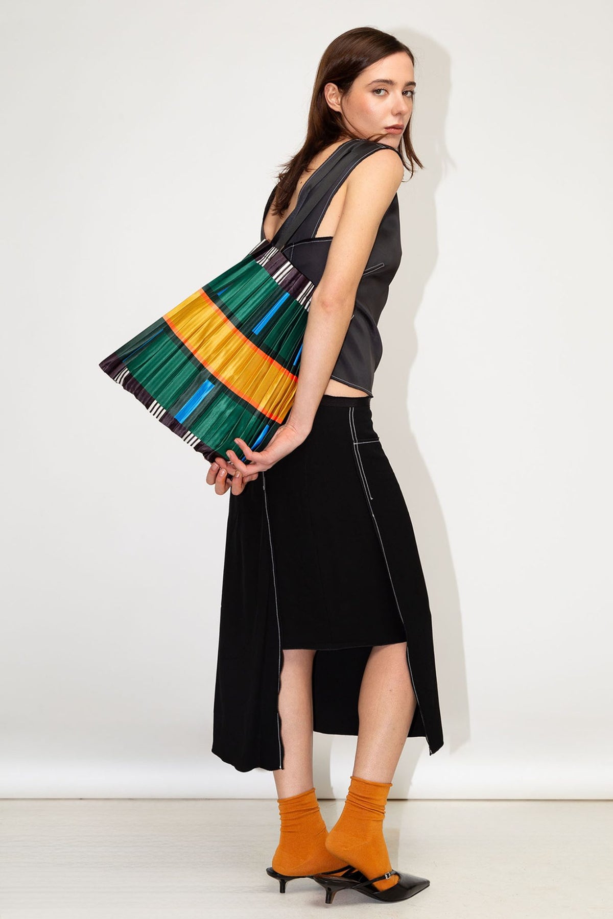 Pleated Multitudes Bag - Orosei