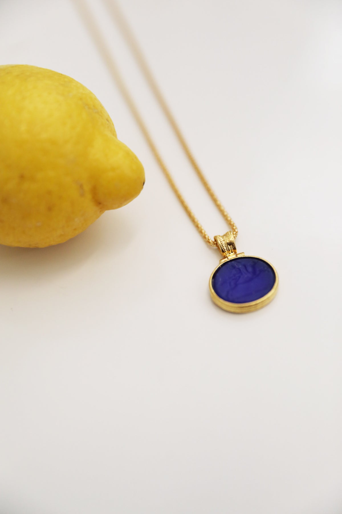Roma Necklace - Cobalt