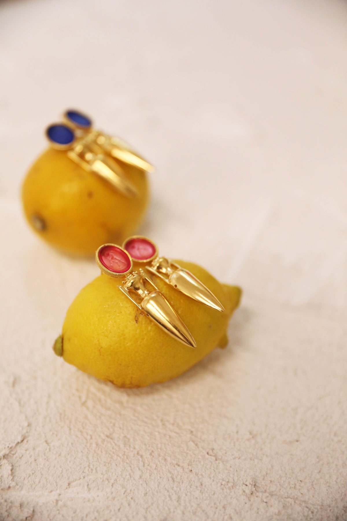 Vessel Earrings - Magenta