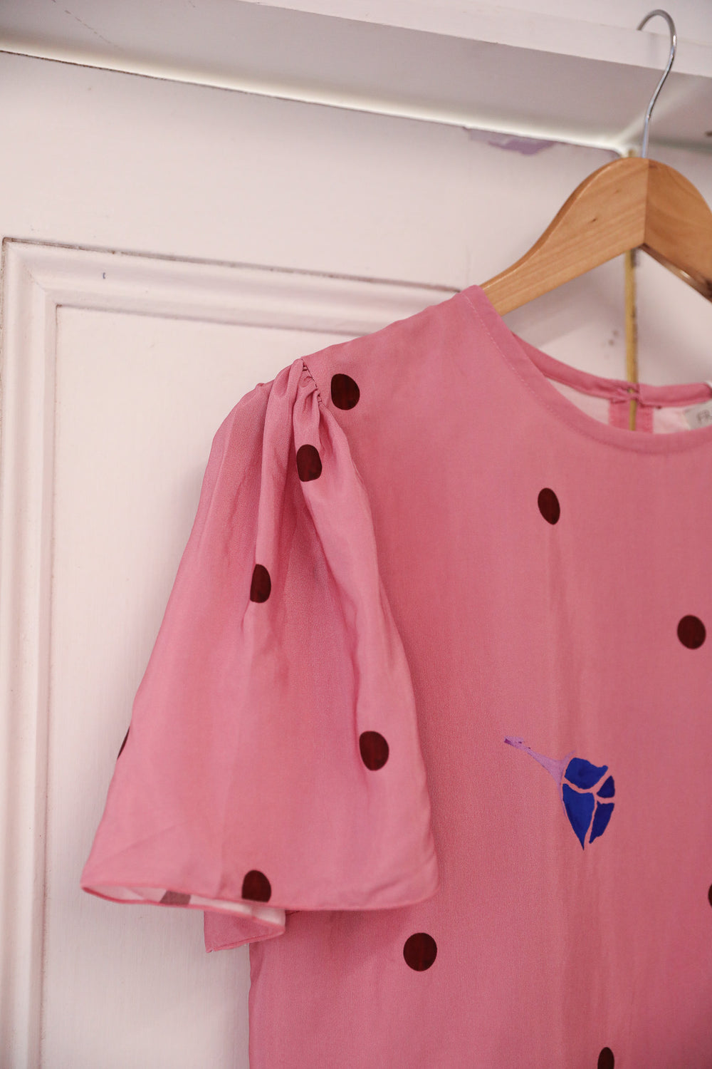 Rosé Spot Blouse - Blossom
