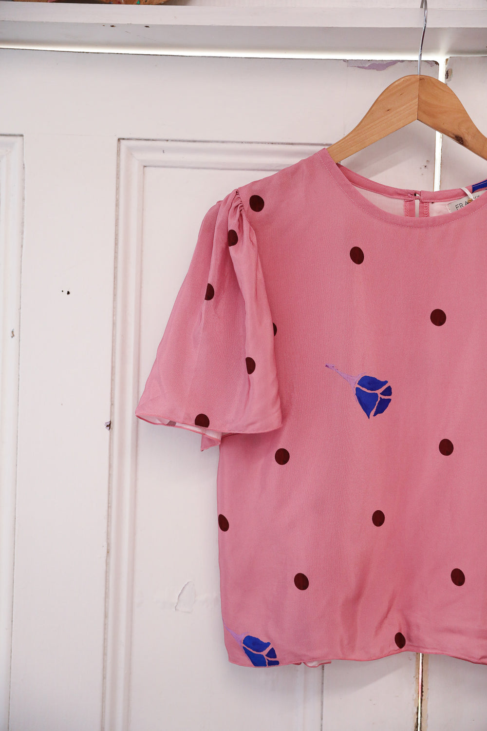 Rosé Spot Blouse - Blossom