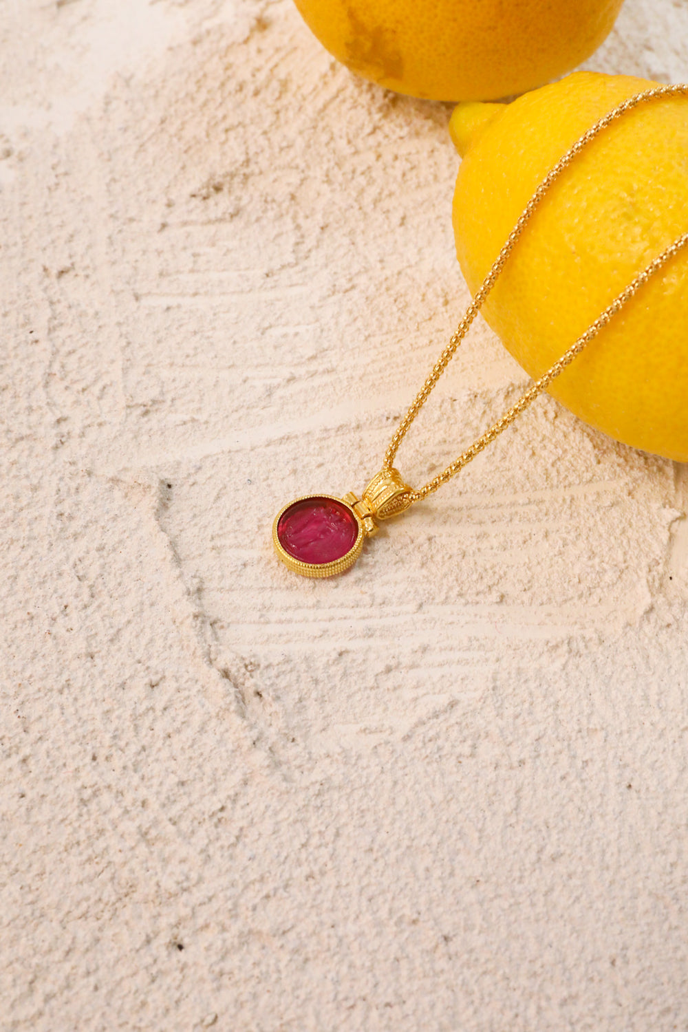 Florence Necklace - Magenta