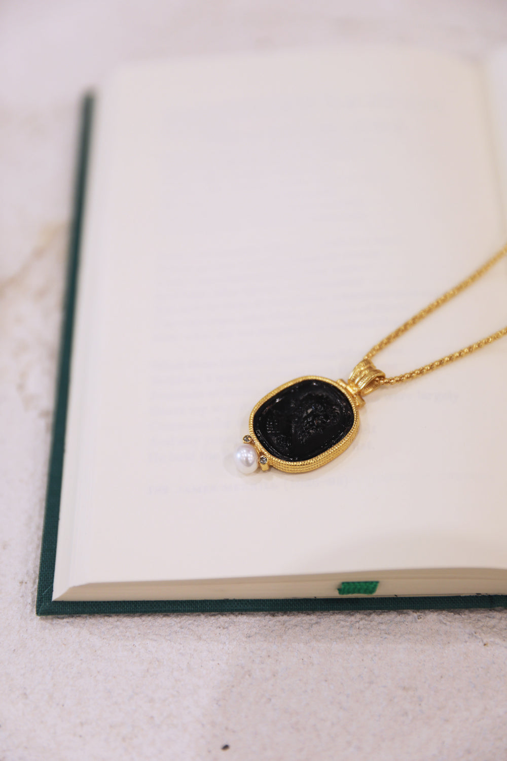 Amalfi Necklace - Noir