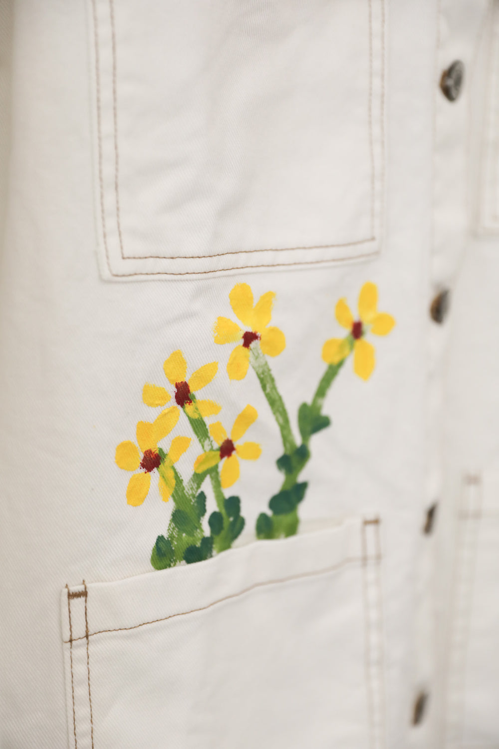 Flora Denim Jacket - No. 8