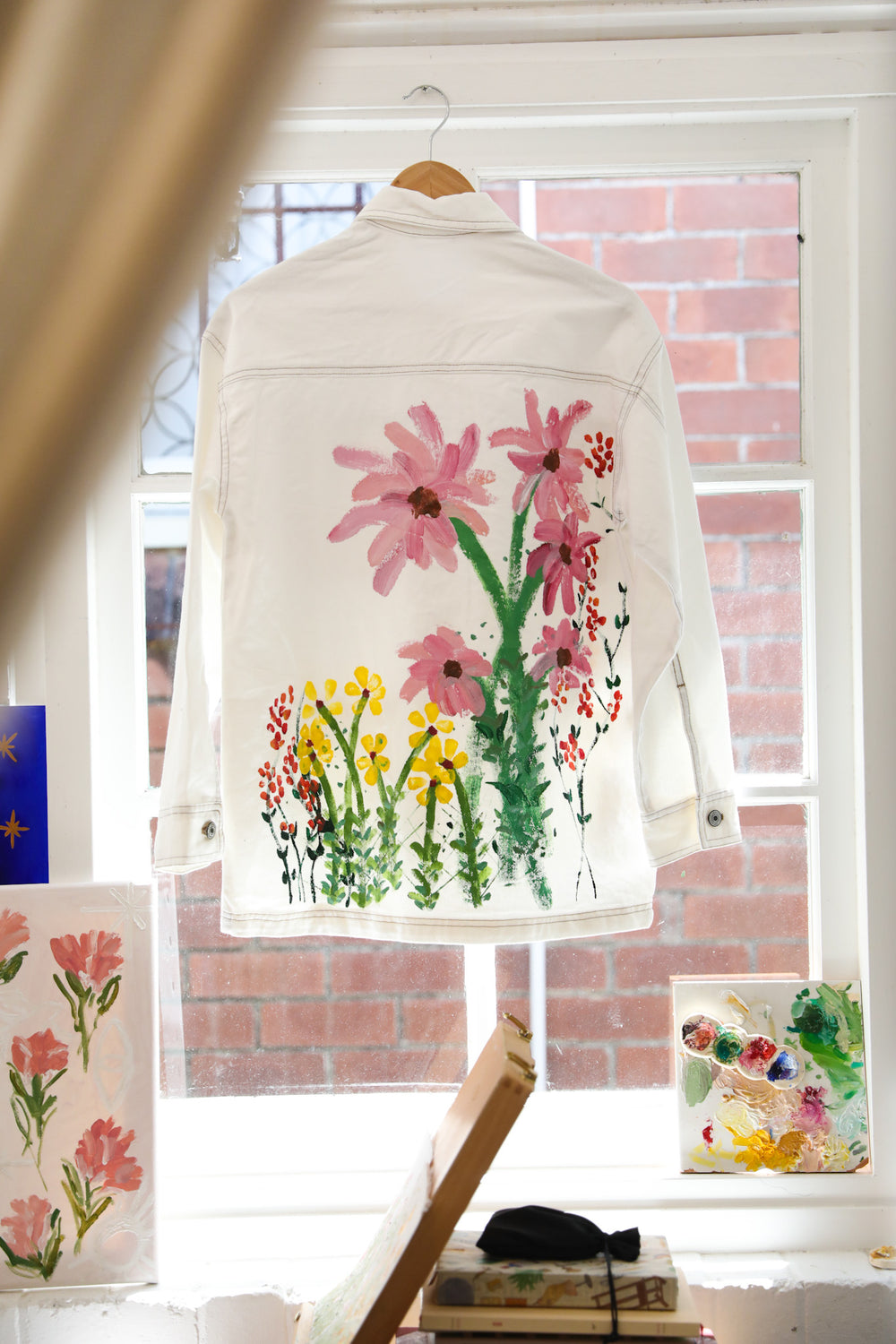 Flora Denim Jacket - No. 8