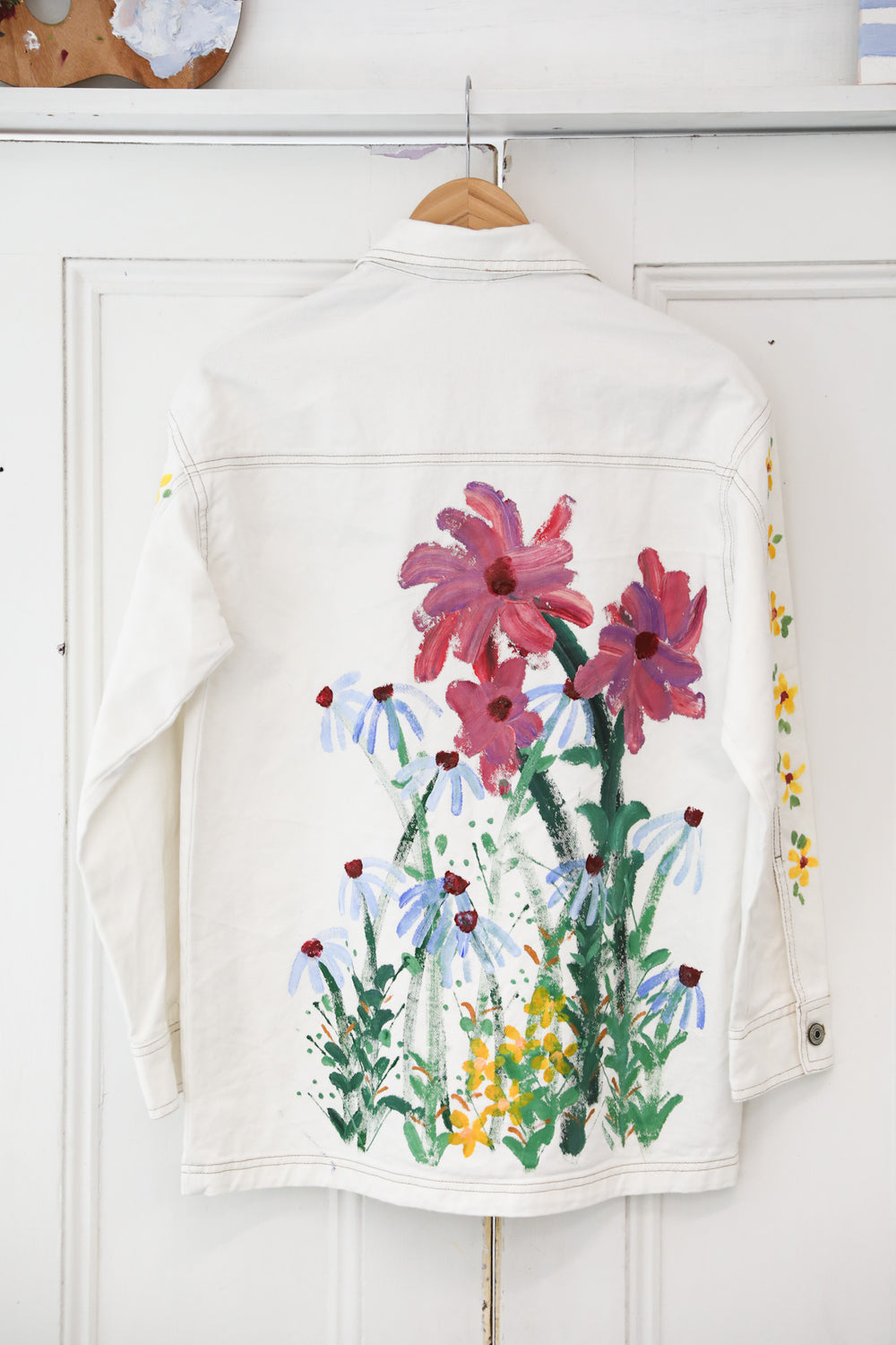 Flora Denim Jacket - No. 9