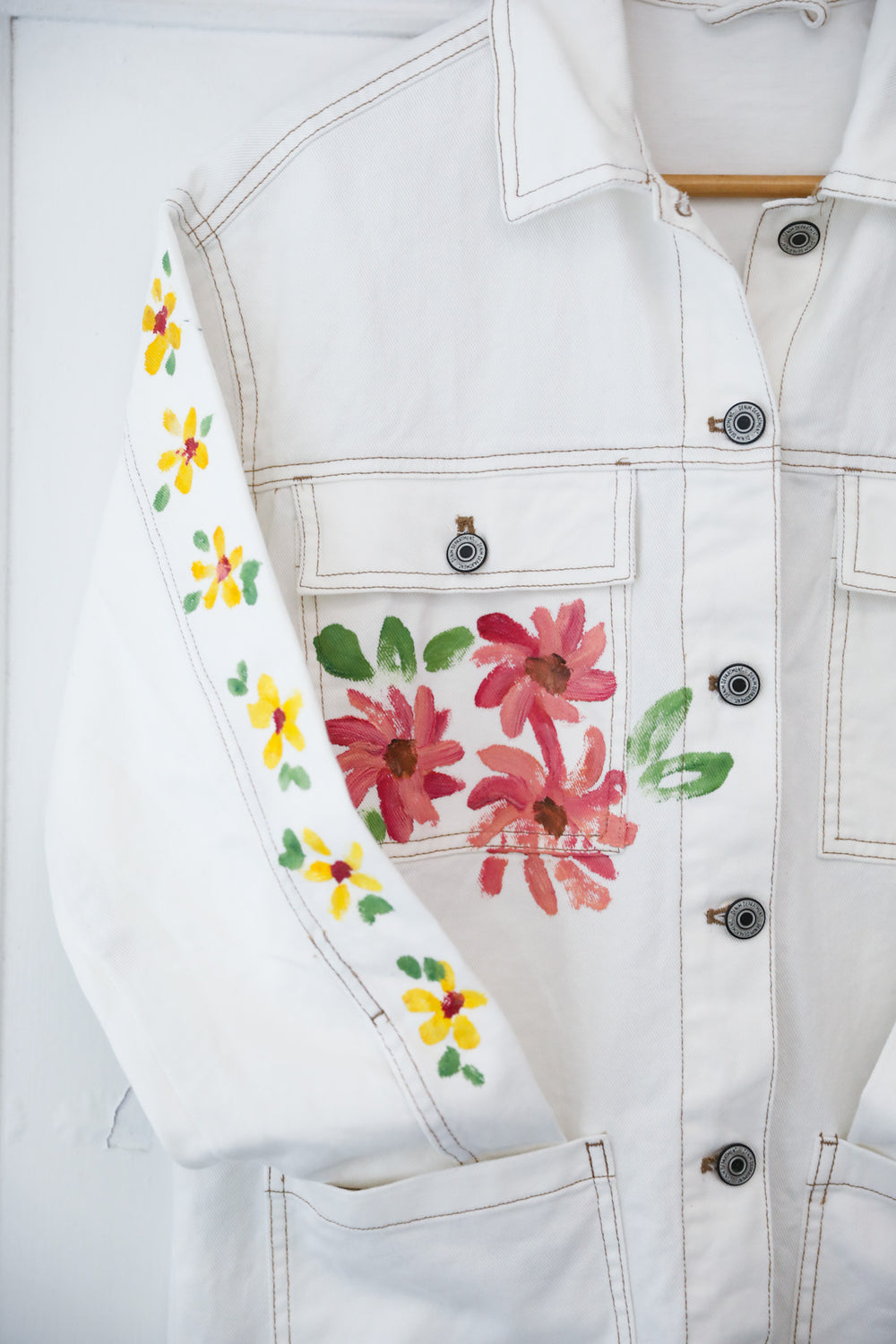 Flora Denim Jacket - No. 9