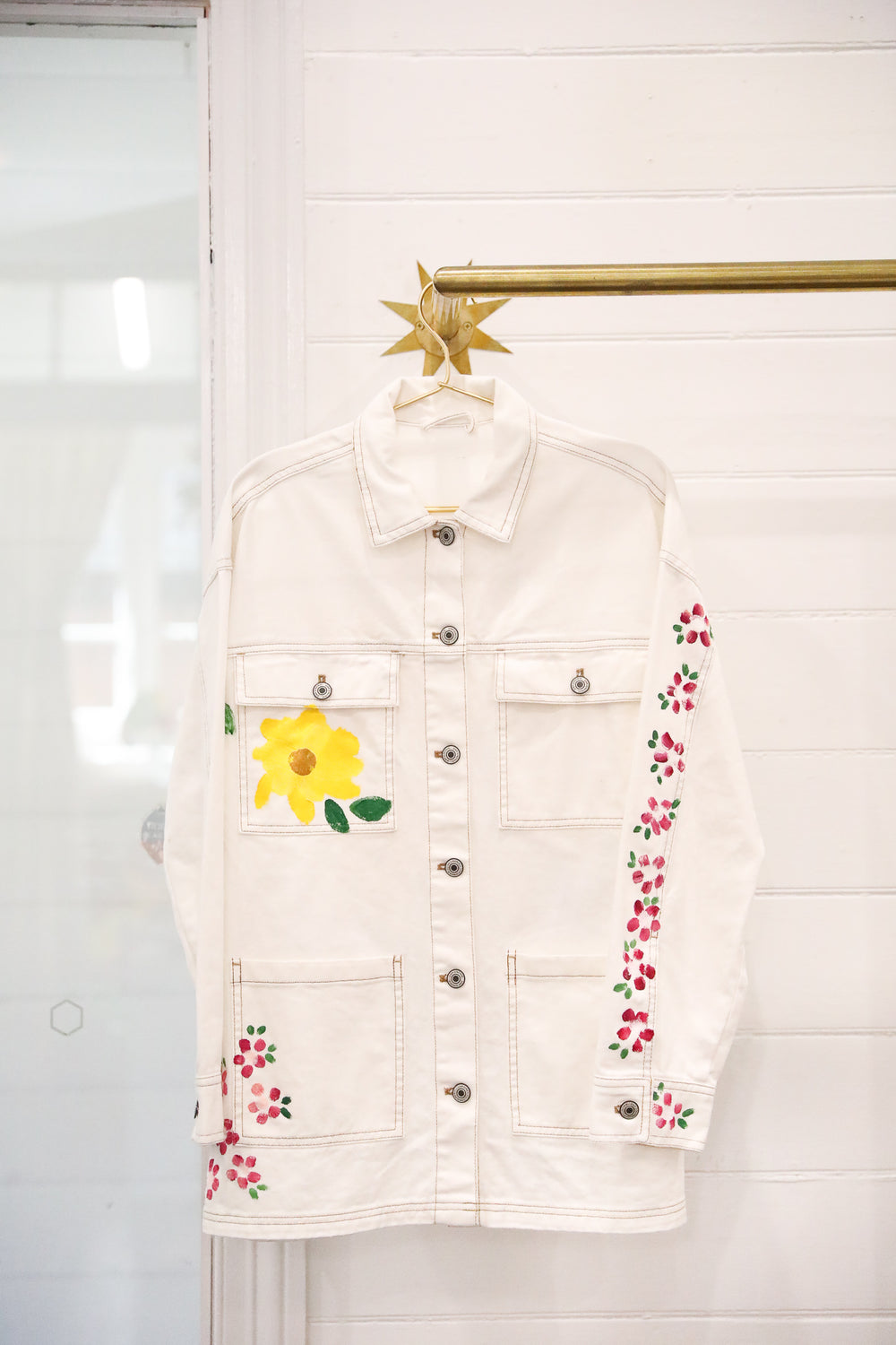 Flora Denim Jacket - No. 4