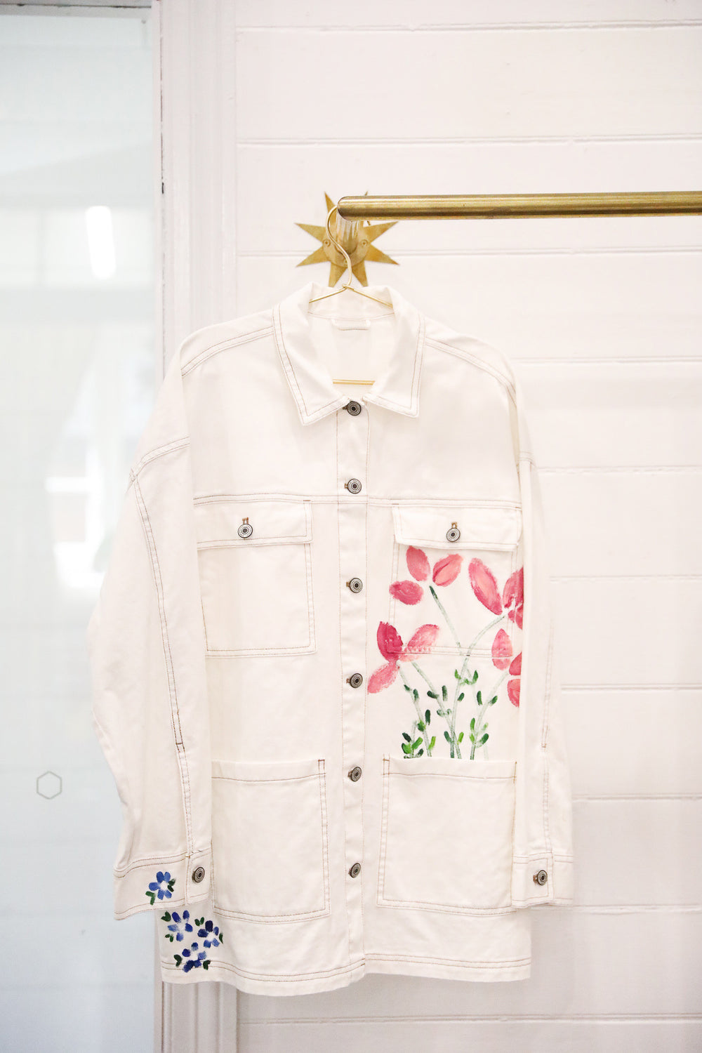 Flora Denim Jacket - No. 6