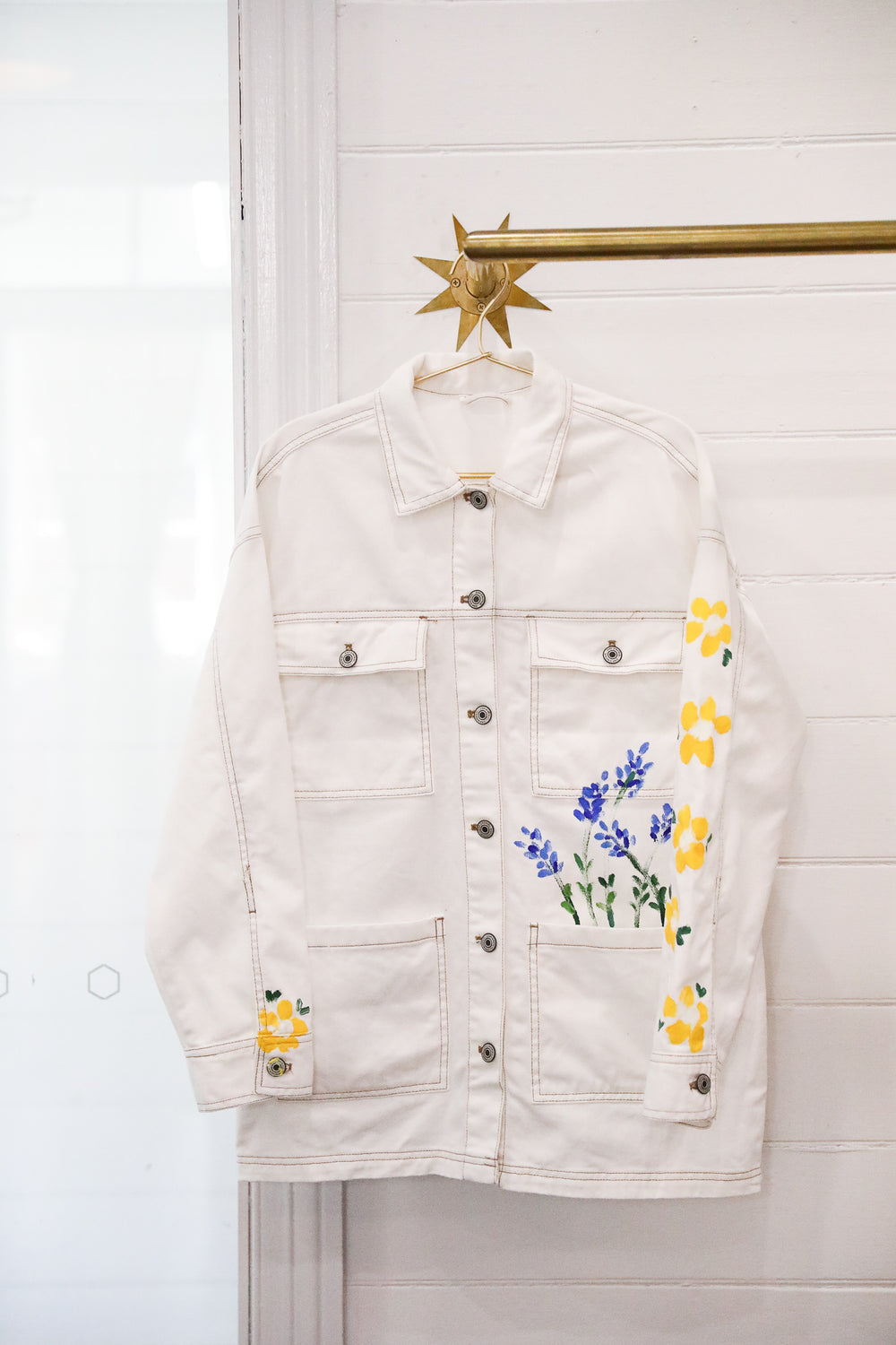 Flora Denim Jacket - No. 5
