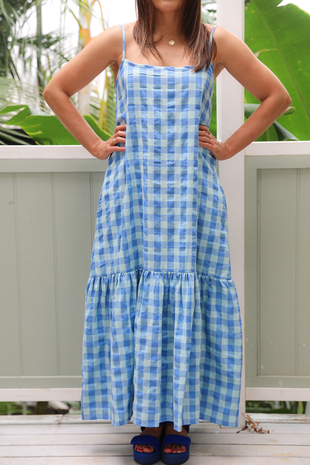 Gingham Holiday Dress