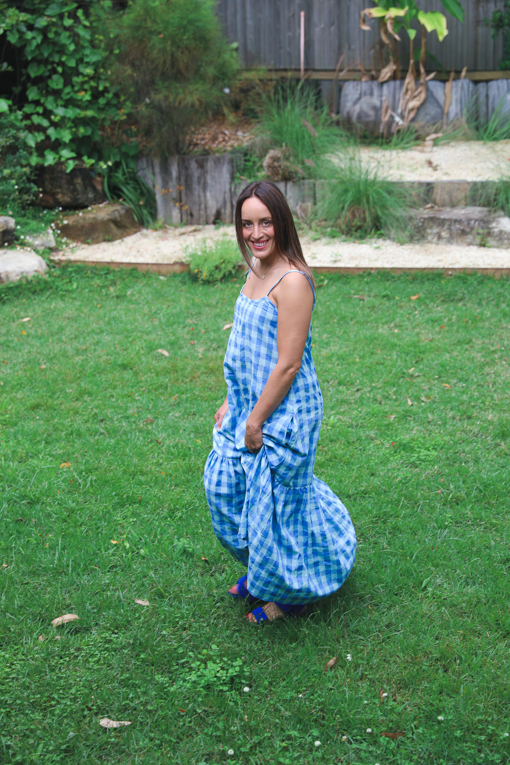 Gingham Holiday Dress