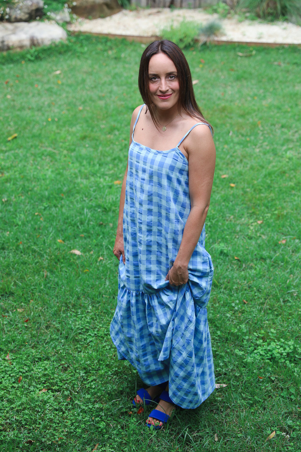 Gingham Holiday Dress