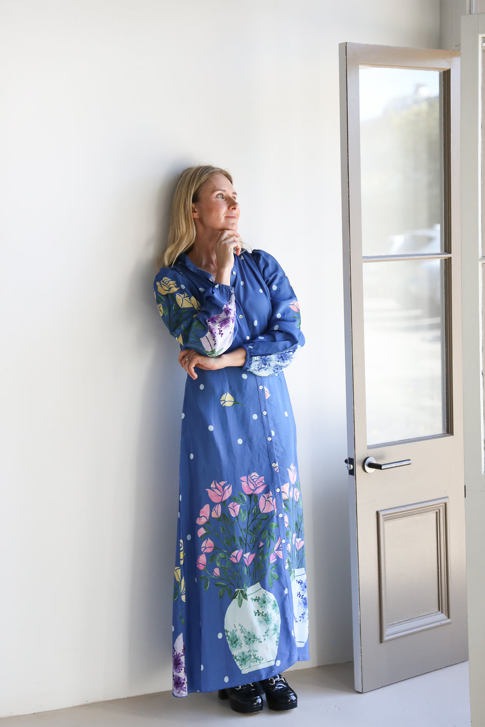 Rosé  Gown - Blue