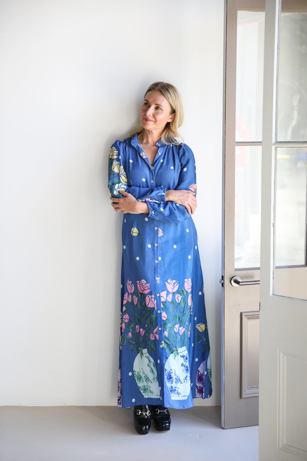 Rosé  Gown - Blue
