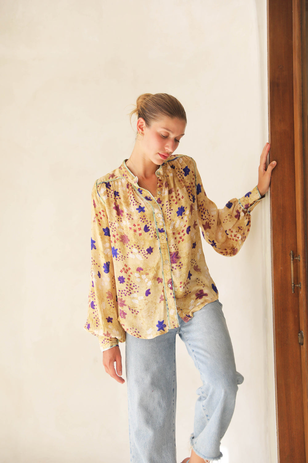 Viamo Blouse - Gold