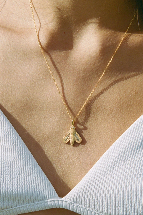 In Flight Necklace - Close Up