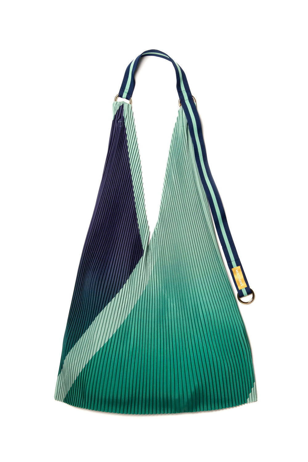 Pleated Y Bag - Monica Green