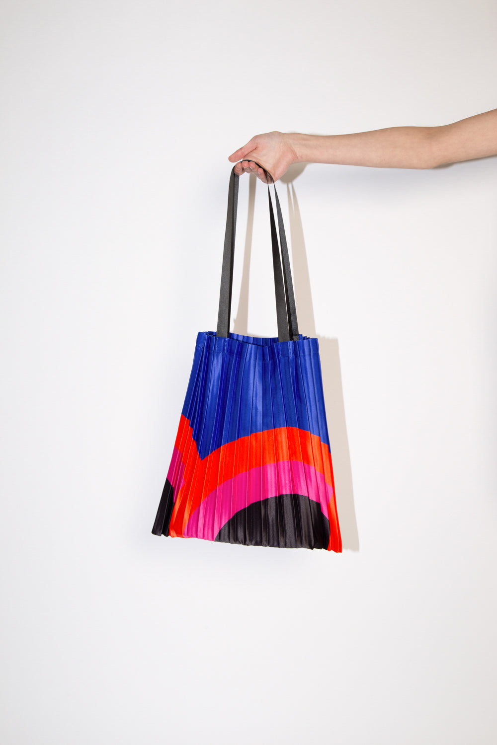 Pleated Multitudes Bag - Rainbow