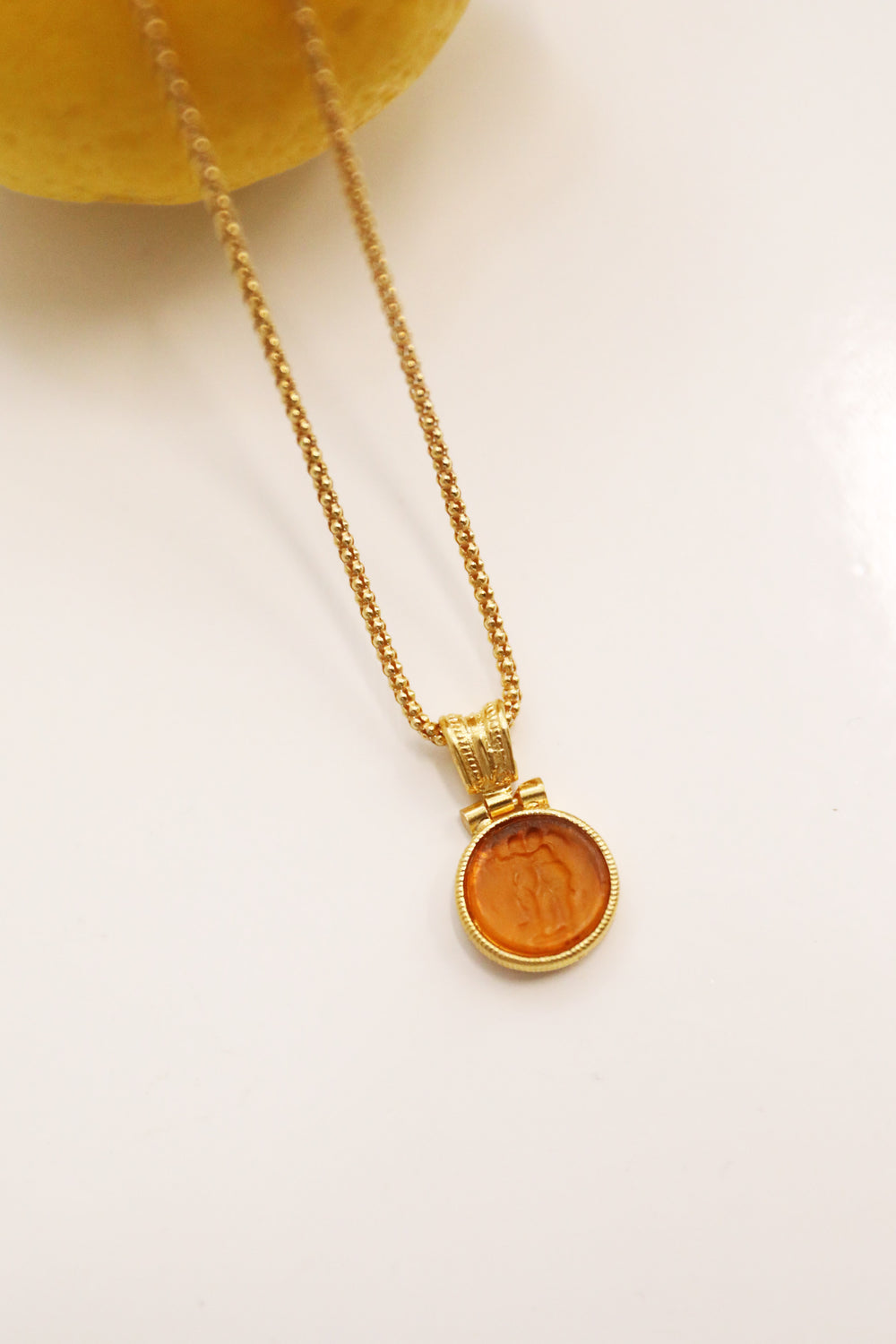Florence Necklace - Amber