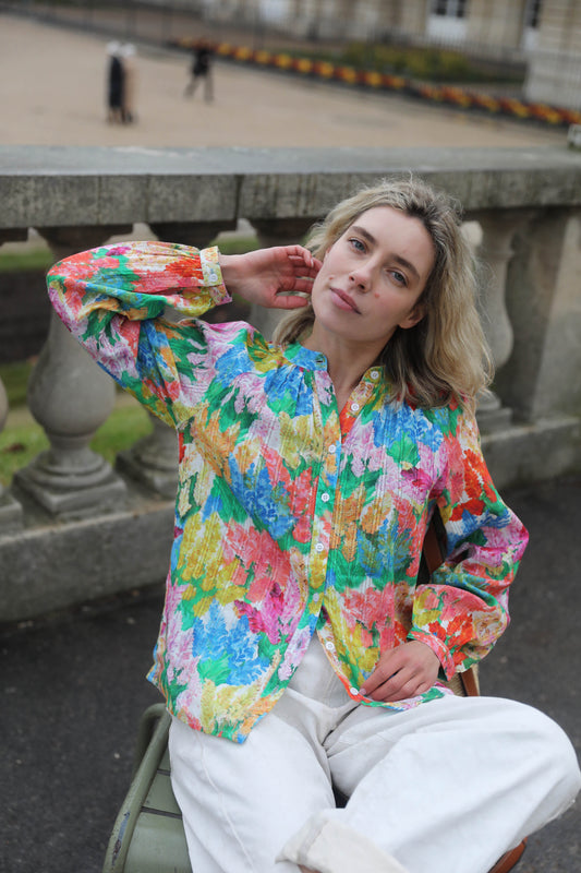 Jardin Blouse - Frank And Dollys