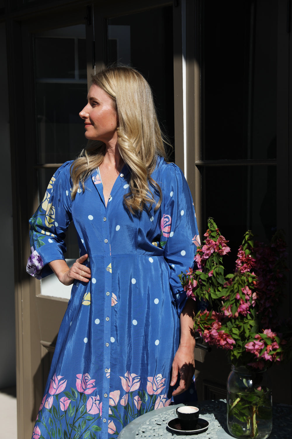 Rosé  Gown - Blue