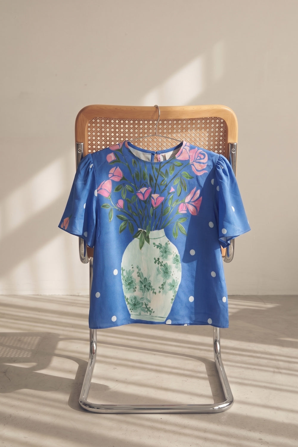 Rosé Blouse - Blue