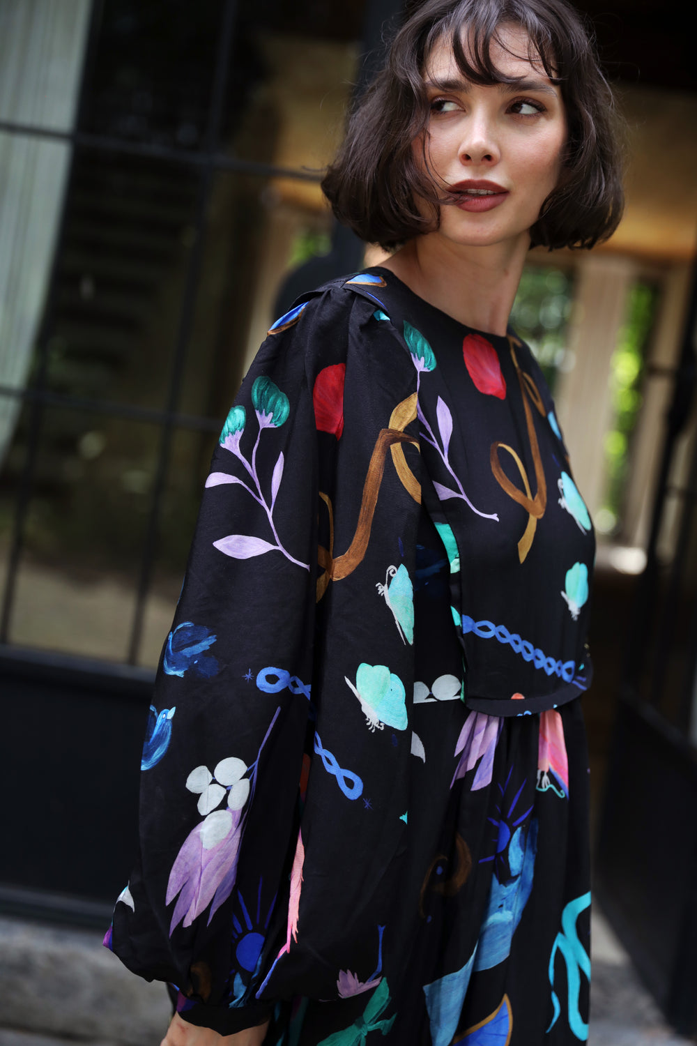 Boheme Gown - Black