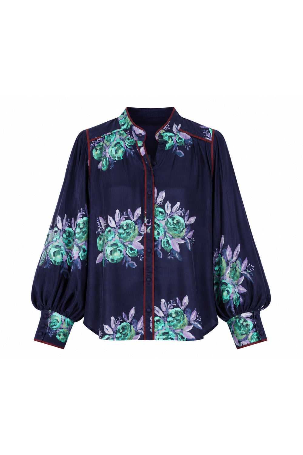 Casa Rosetta Blouse - Navy