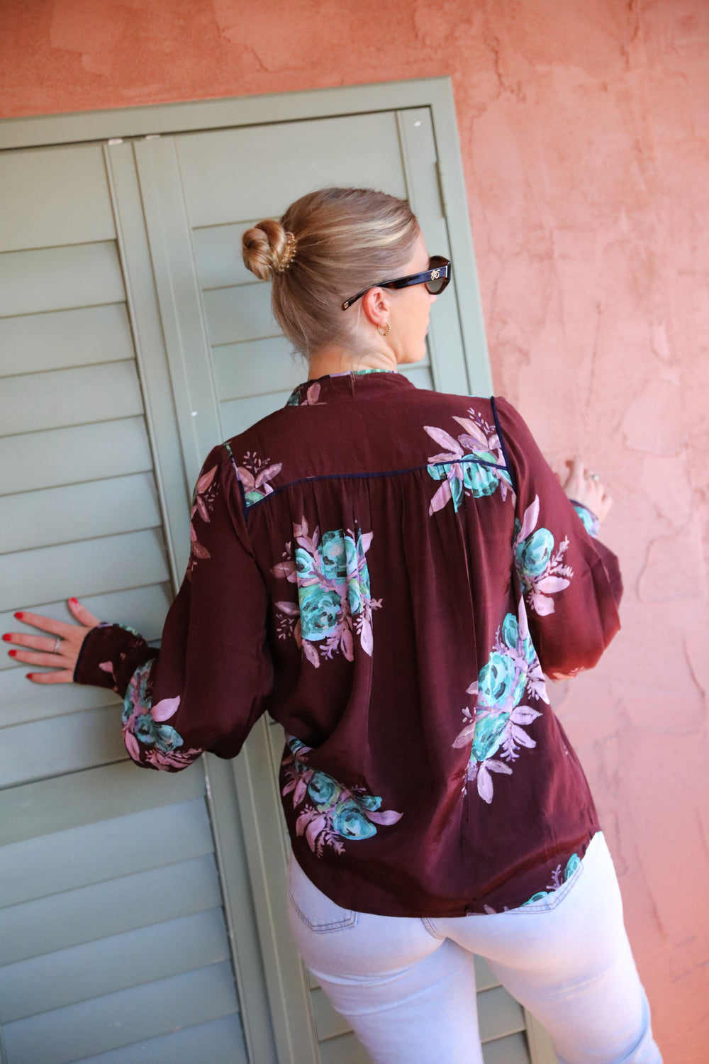 Casa Rosetta Blouse - Rouge