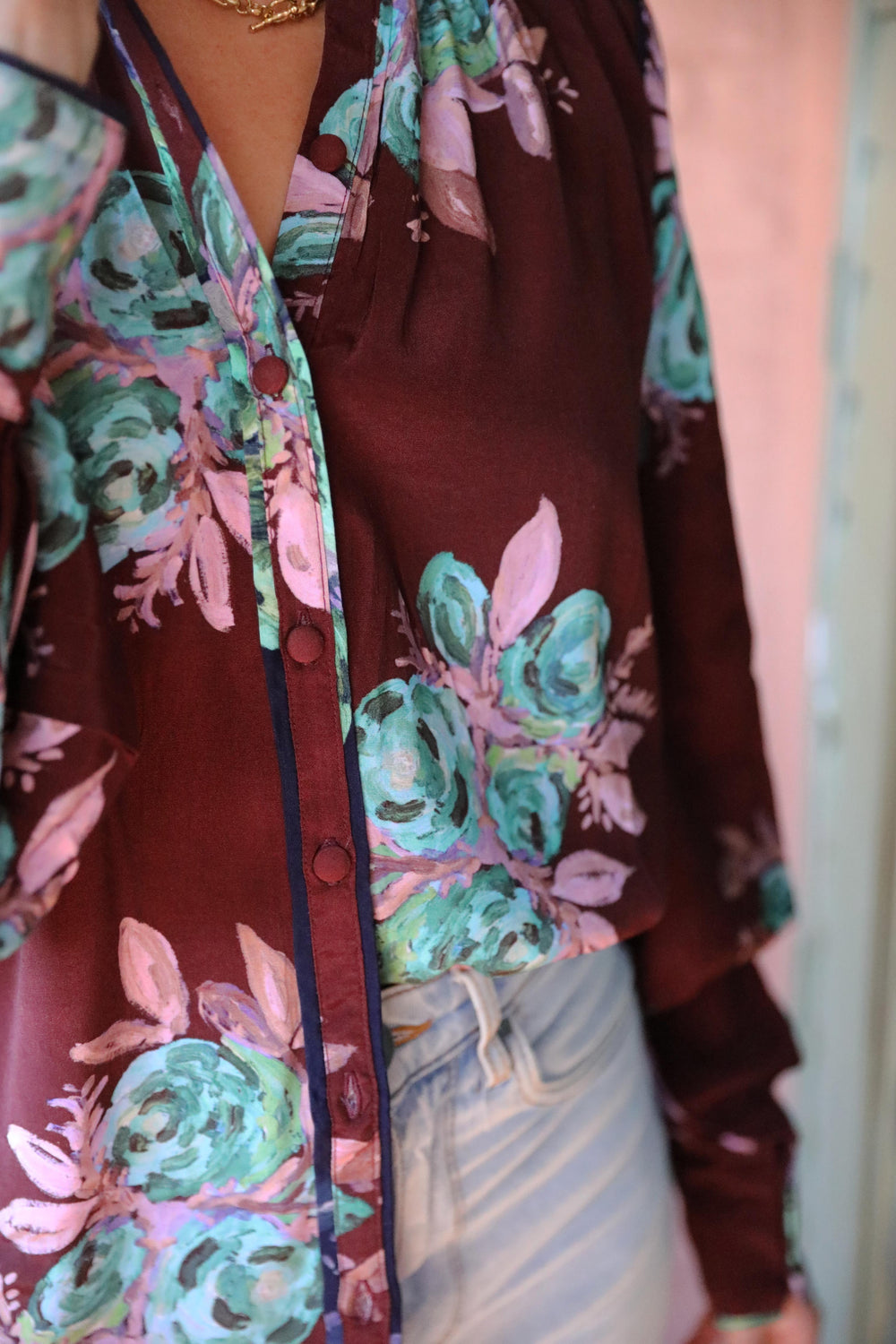 Casa Rosetta Blouse - Rouge