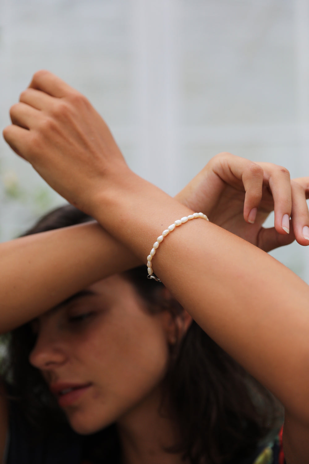 Lotus Pearl Bracelet