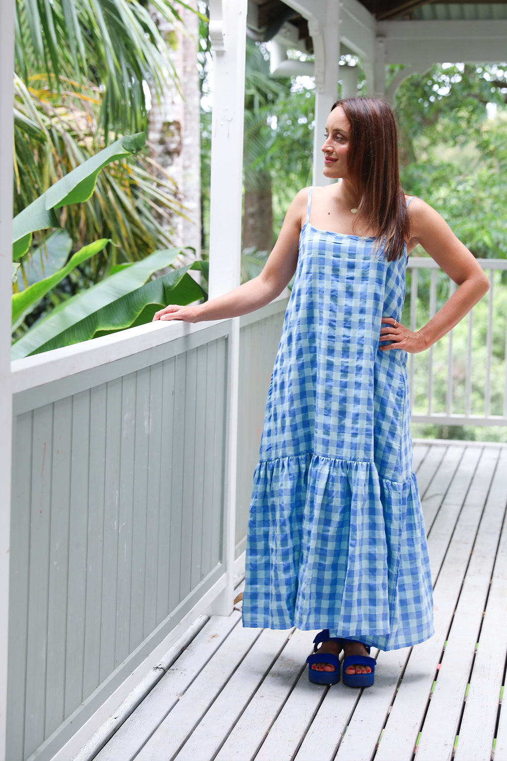 Gingham Holiday Dress