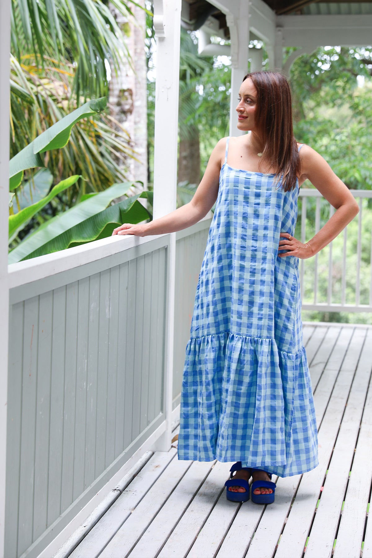 Gingham Holiday Dress