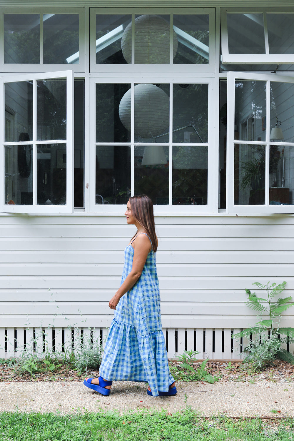 Gingham Holiday Dress