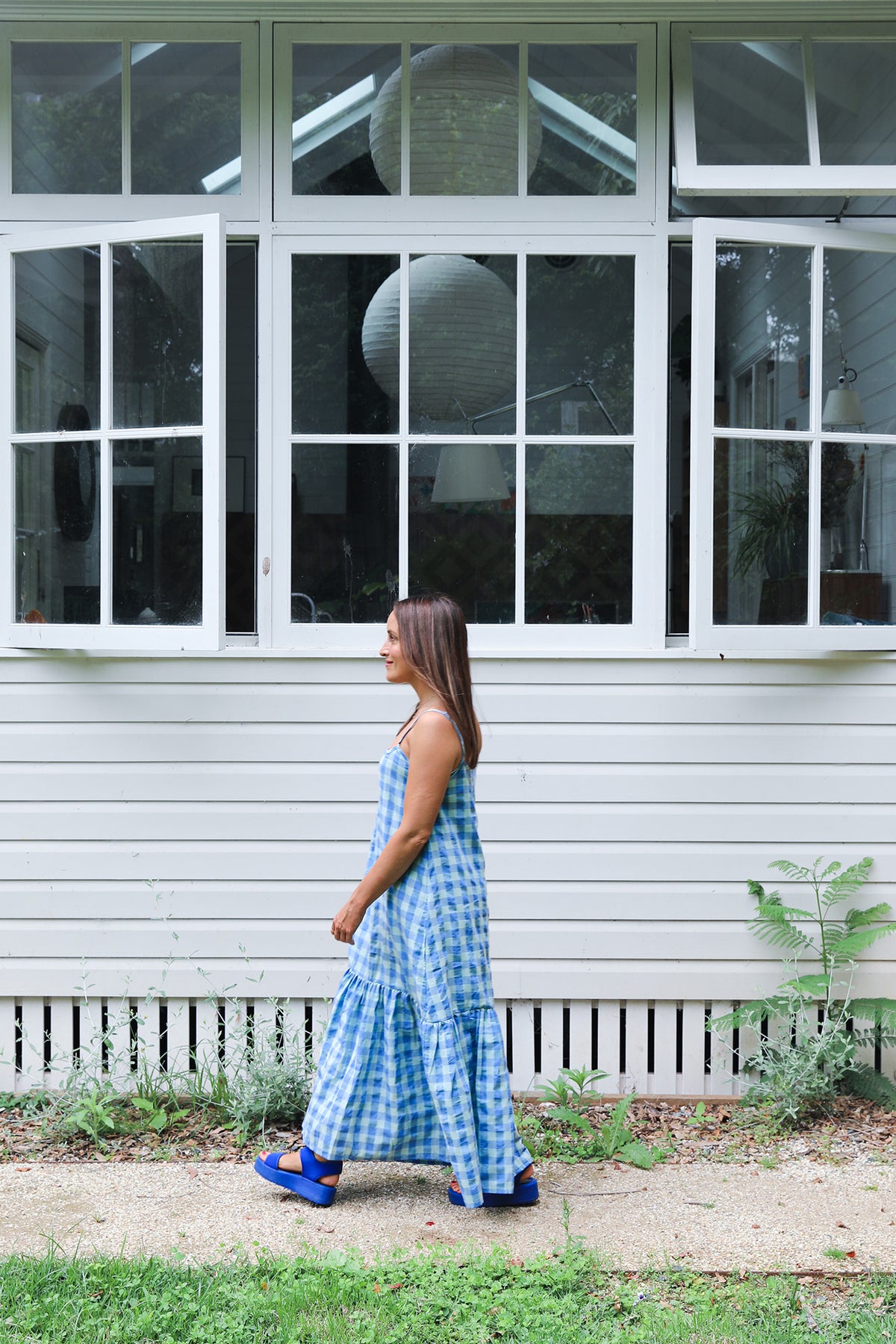 Gingham Holiday Dress