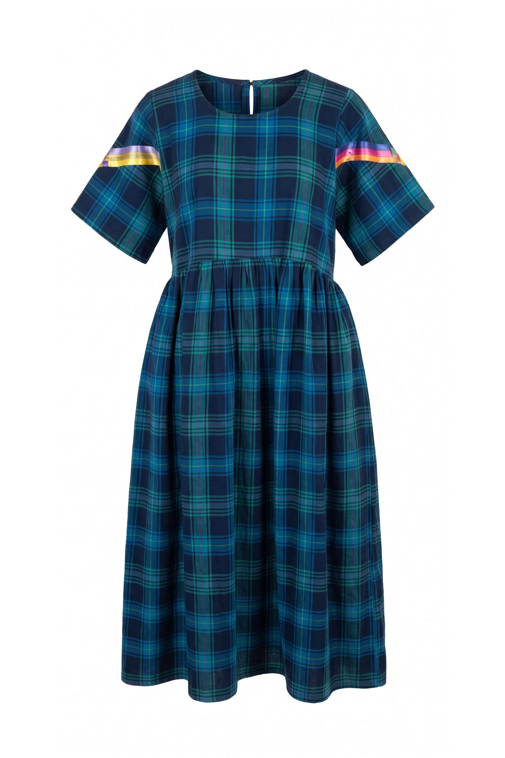 Everly Midi Dress - Blue