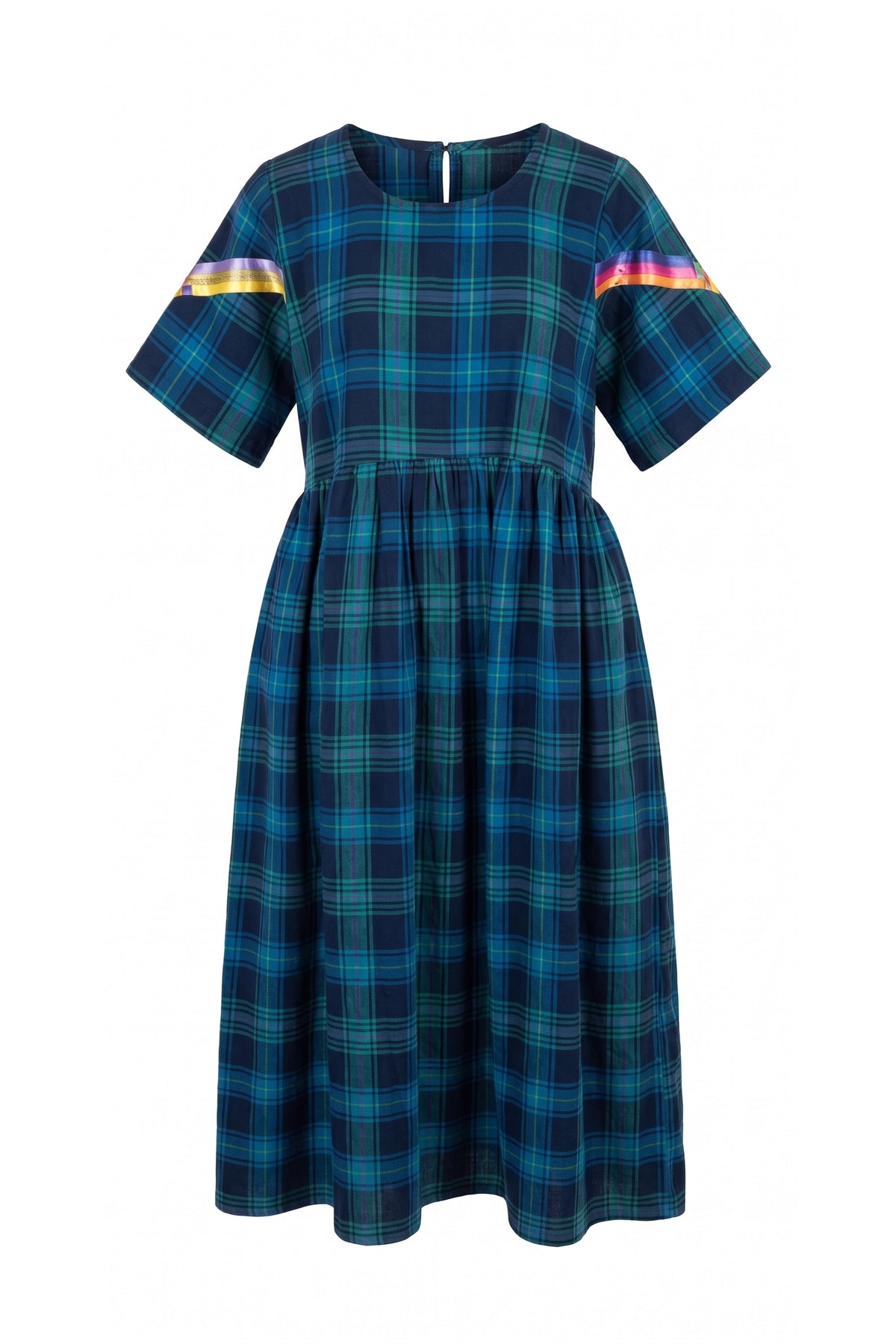 Everly Midi Dress - Blue