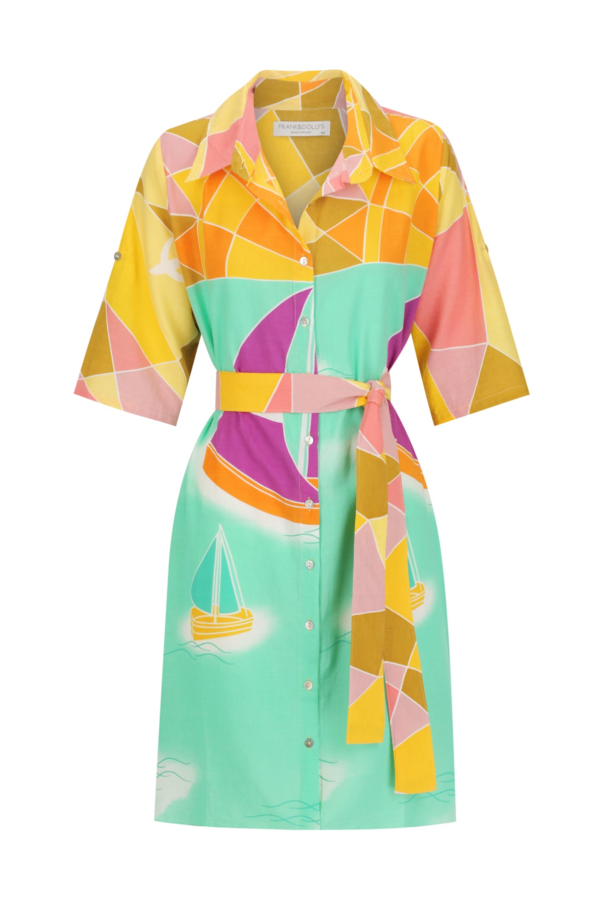 Yacht Club Shirt Dress