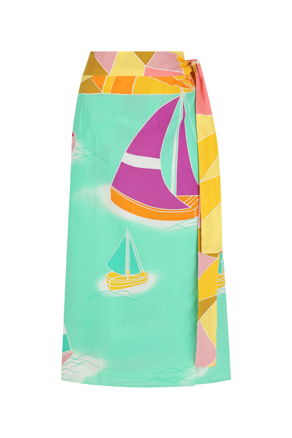 Yacht Club Wrap Skirt