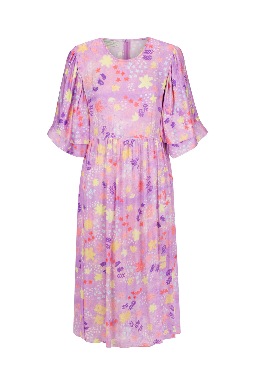 Viamo Midi Dress - Lilac