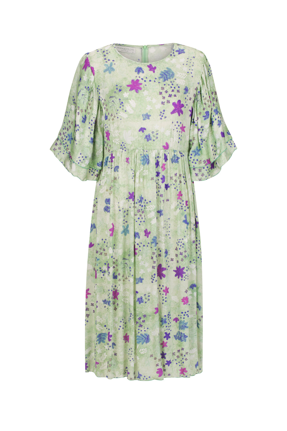 Viamo Midi Dress - Sage