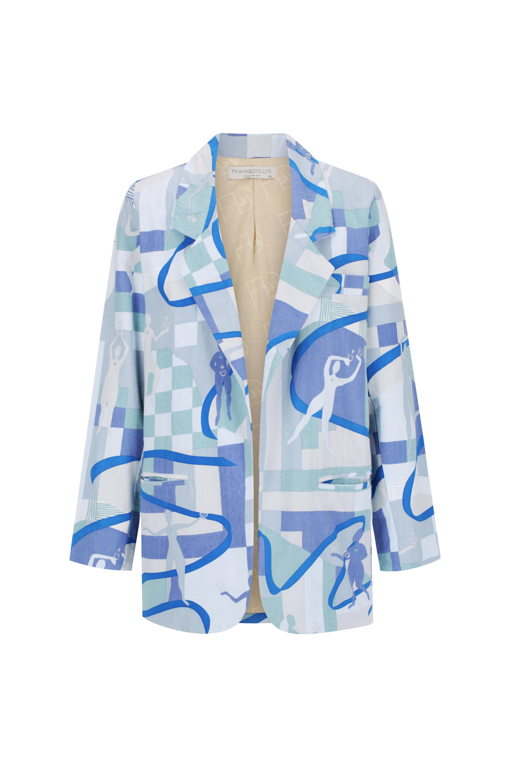 Main Street Blazer - Blue
