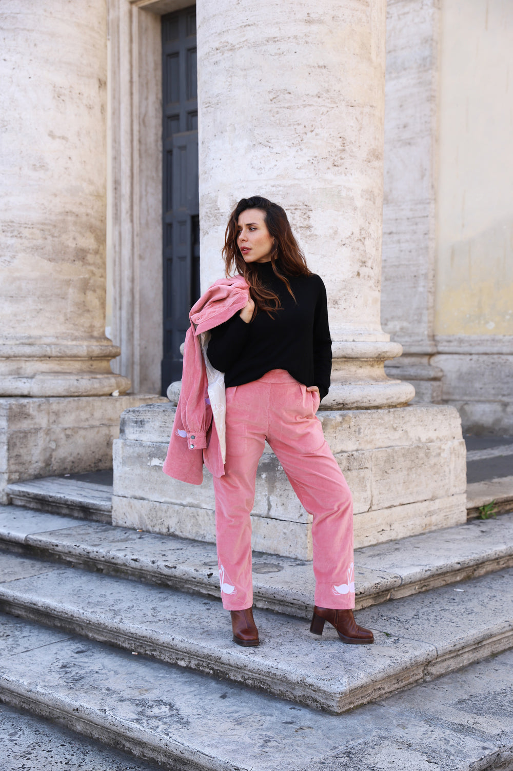 Vesta Pants - Swan