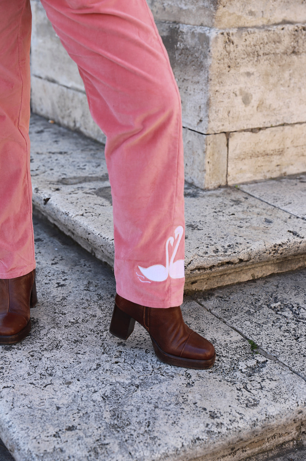 Vesta Pants - Swan