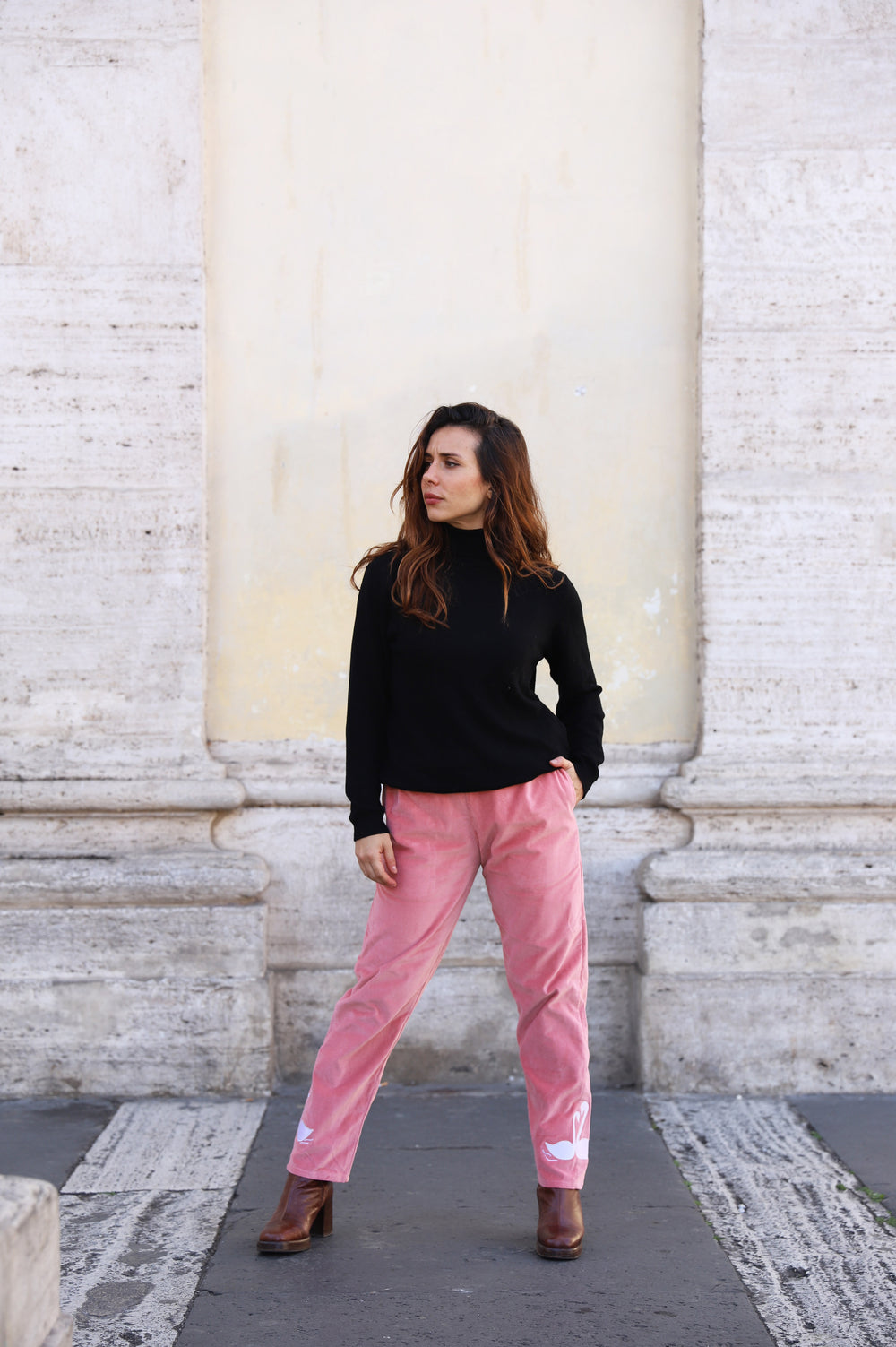 Vesta Pants - Swan