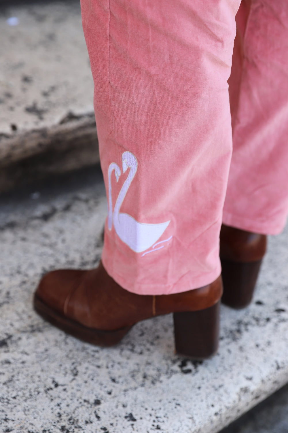 Vesta Pants - Swan
