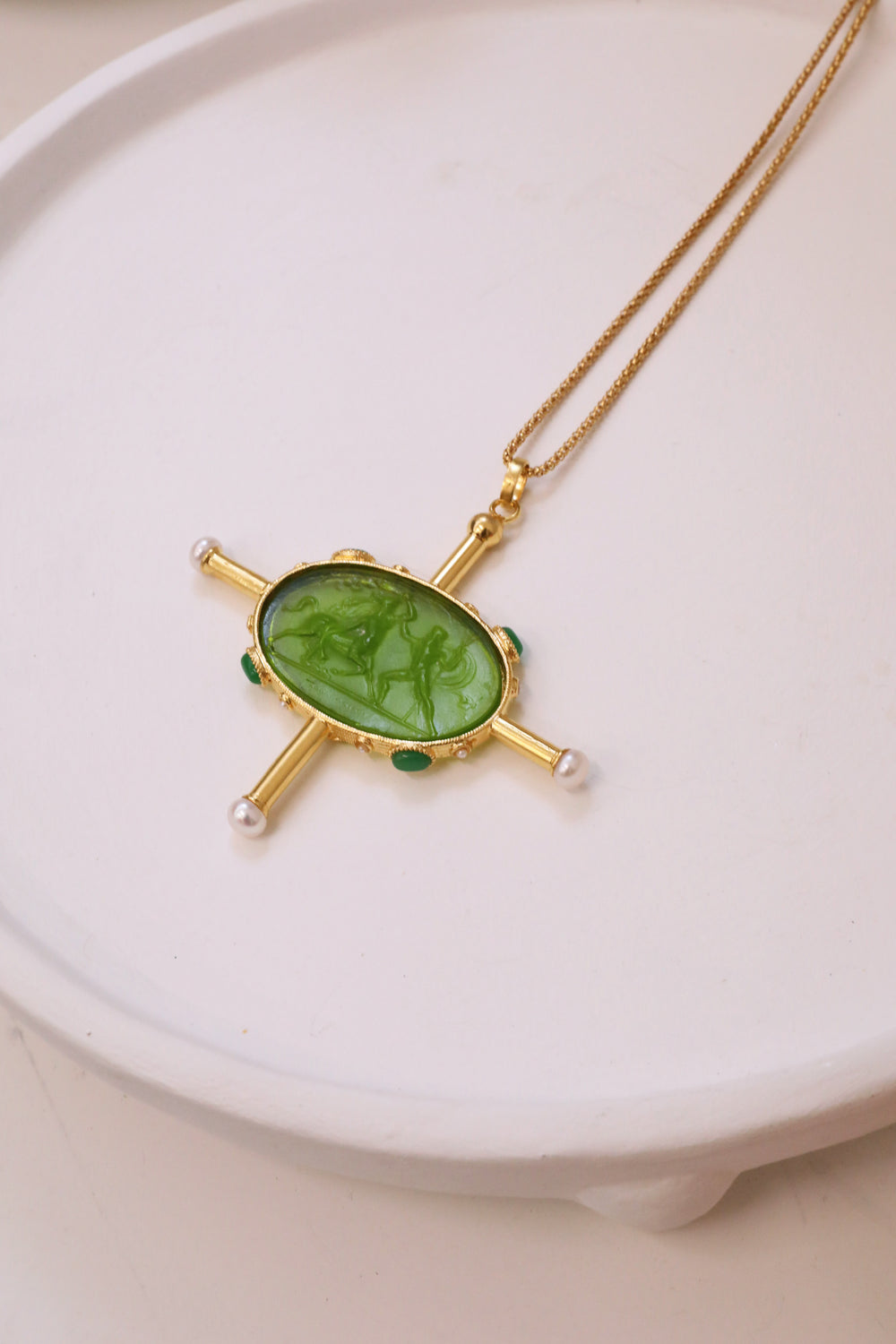Torino Necklace - Green