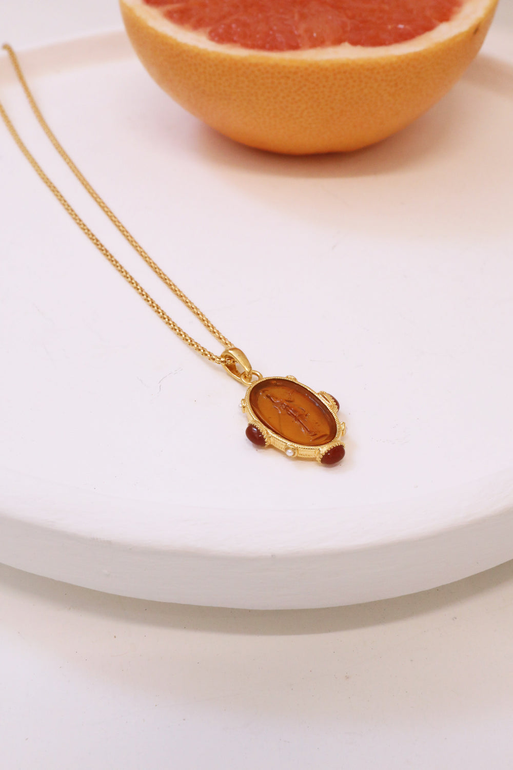 Venice Necklace - Amber